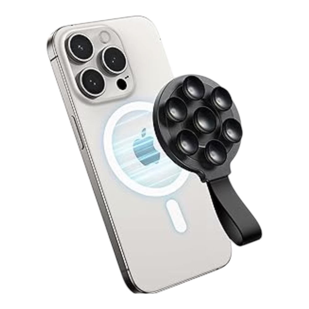 Holder joyroom magnetic suction phone mount color negro modelo jr-zs393