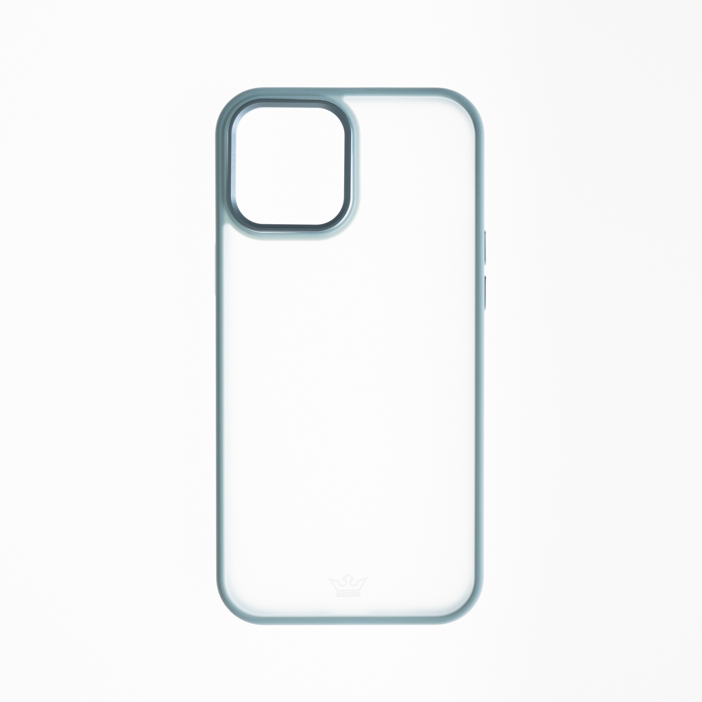 Estuche el rey iphone 12 pro max marco mate color azul claro