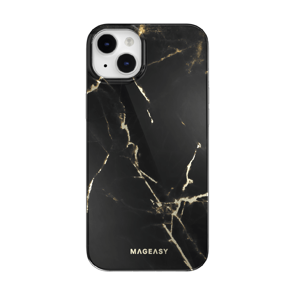 Estuche switcheasy marble for 2022 iphone 14 plus negro perla