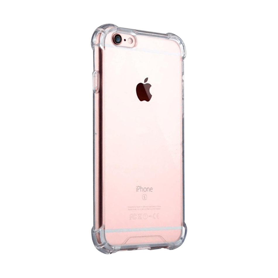 Estuche el rey hard case reforzado iphone 6 plus transparente