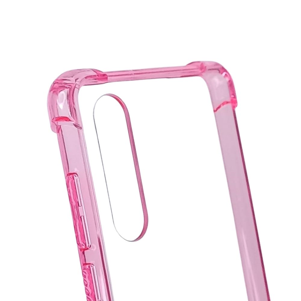 Estuche el rey hard case reforzado huawei p30 color fucsia