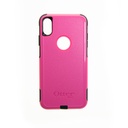 Estuche otterbox commuter iphone xmax (6.5) color fucsia / negro