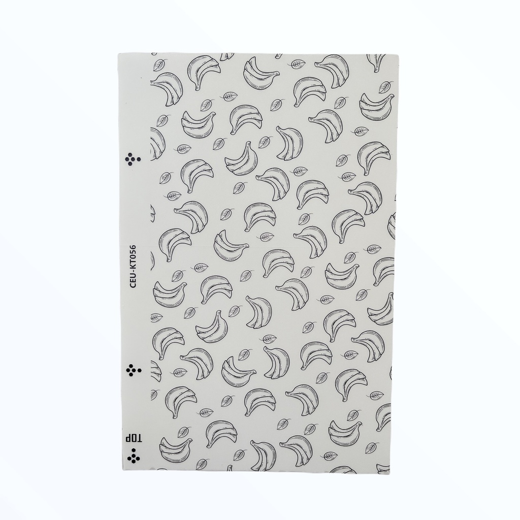 Lamina parte trasera lensun film ppda deluxe banano y hojas color negro