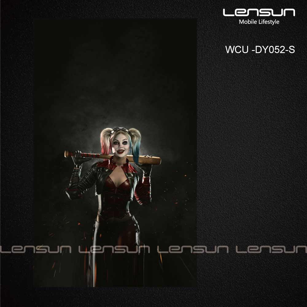 Lamina parte trasera lensun film ppda para la parte trasera estilo 13 harley quinn