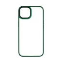 Estuche el rey mate marco de iphone 12 pro max color verde
