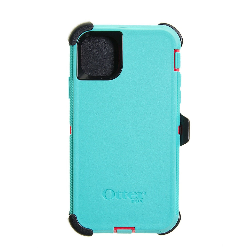 Estuche otterbox defender iphone 11 pro (5.8) color menta / fucsia
