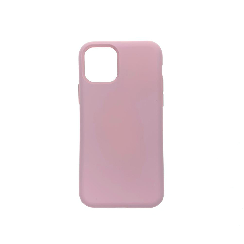 Estuche el rey silicon iphone 11 pro color rosado palido