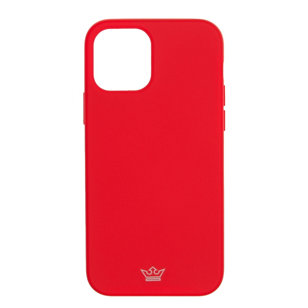 Estuche el rey silicon iphone 12 mini 5.4 color rojo