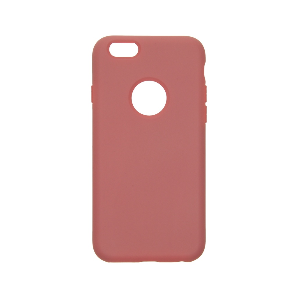 Estuche el rey silicon iphone 6 plus color rosado