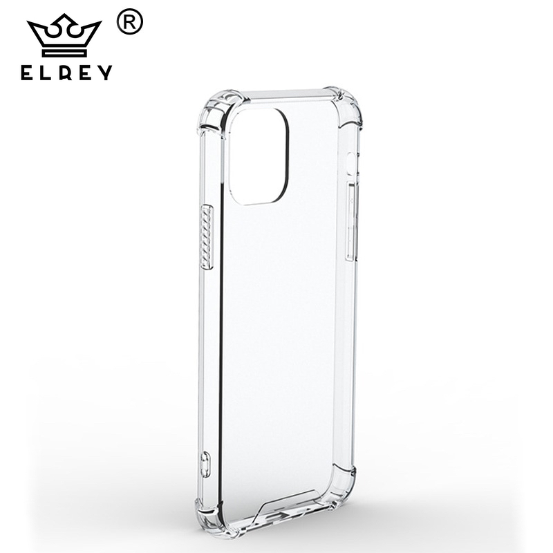 Estuche el rey hard case reforzado iphone 13 pro transparente