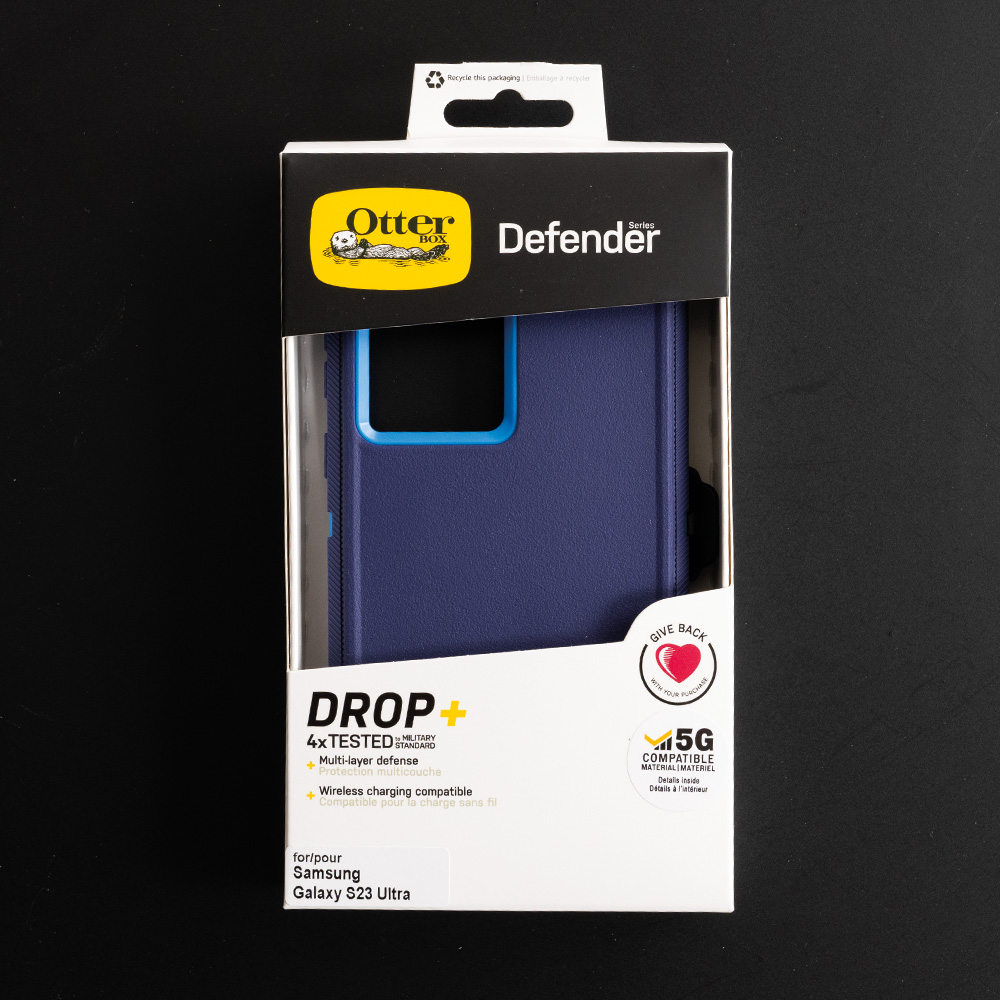 Estuche otterbox defender s23 ultra azul