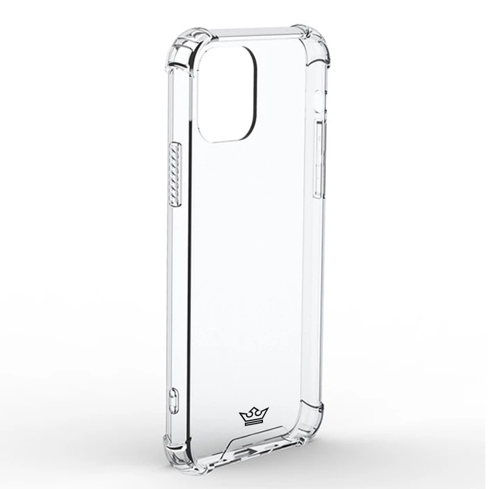Estuche el rey hard case reforzado iphone 14 pro transparente