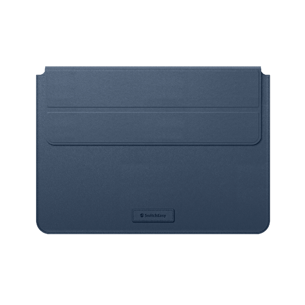 estuche clasico switcheasy stand easy leather macbook sleeve apple macbook pro 15 ,  macbookpro 16 color azul oscuro