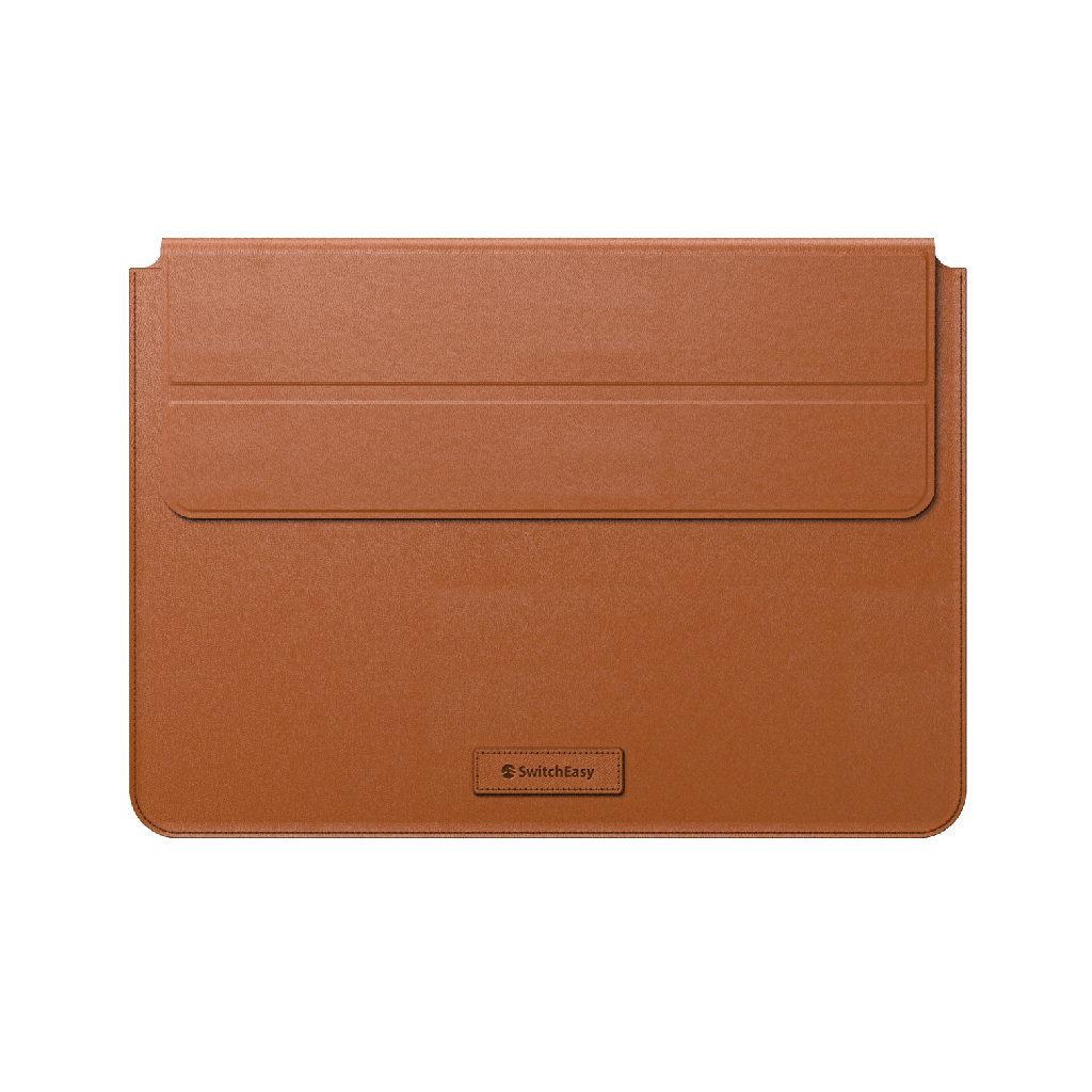 estuche clasico switcheasy stand easy leather macbook sleeve apple macbook pro 15 ,  apple macbook pro 16 color cafe
