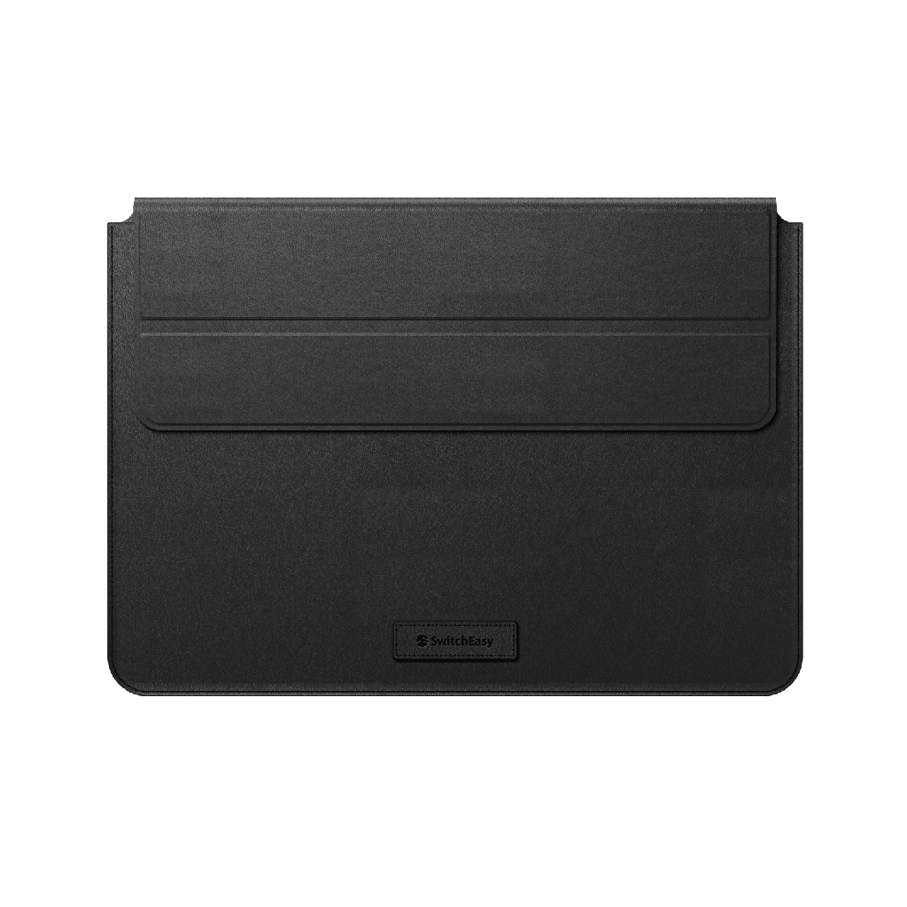 estuche clasico switcheasy stand easy leather macbook sleeve apple macbook pro 15 ,  macbook pro 16 color negro
