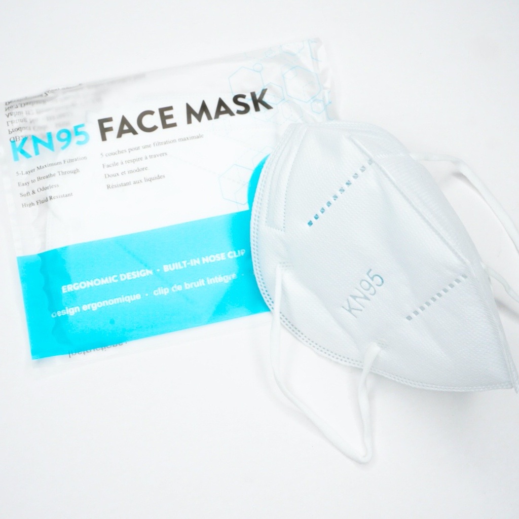 Generico mascarilla kn95 importadas de 5 capas selladas al vacio