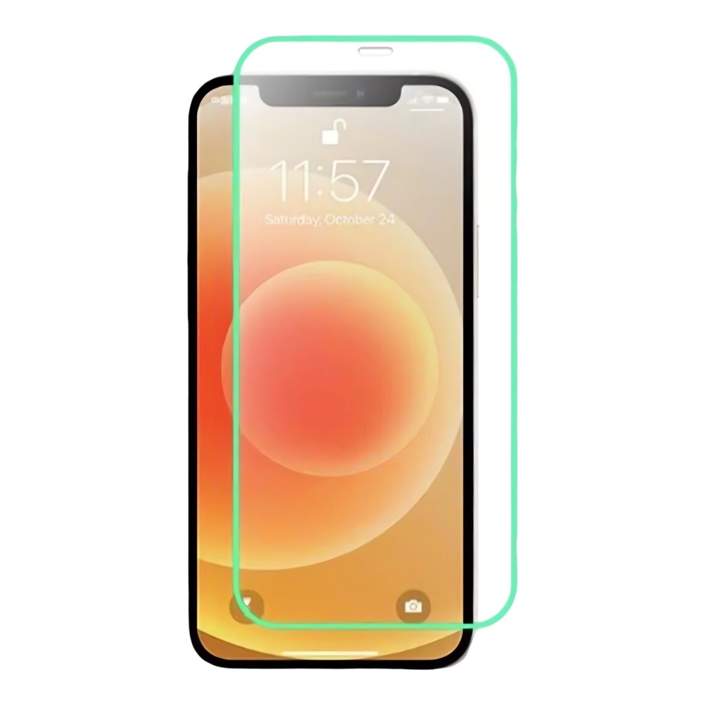 Protector pantalla zifriend vidrio templado 9h ultra luminoso iphone 12