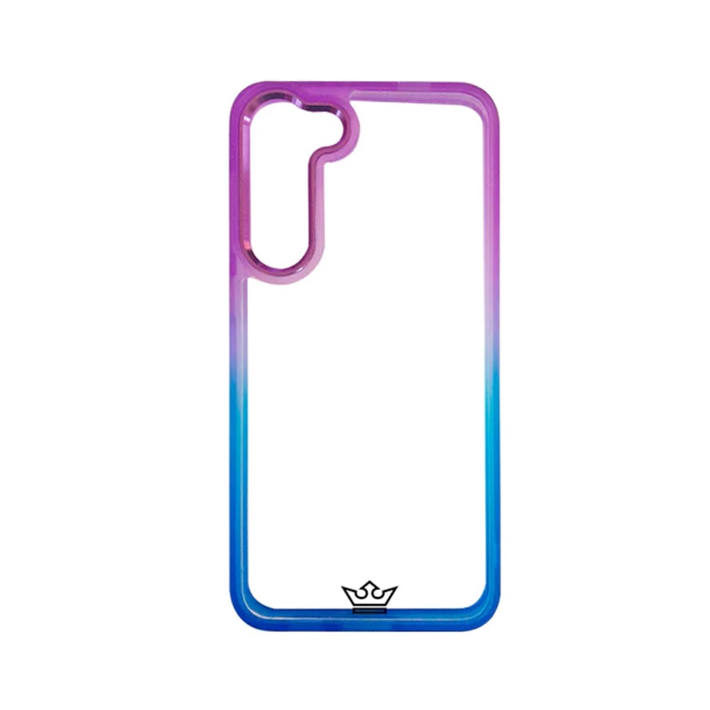 estuche clasico el rey degrade samsung s23 color morado / azul