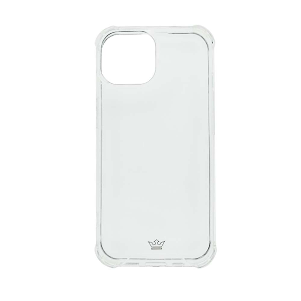 Estuche transparente el rey hard case apple iphone 15 plus color transparente