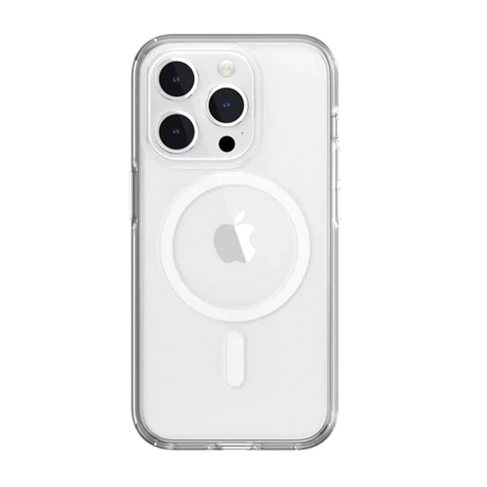 Estuche switcheasy pure iphone 15 pro pure magsafe color transparente