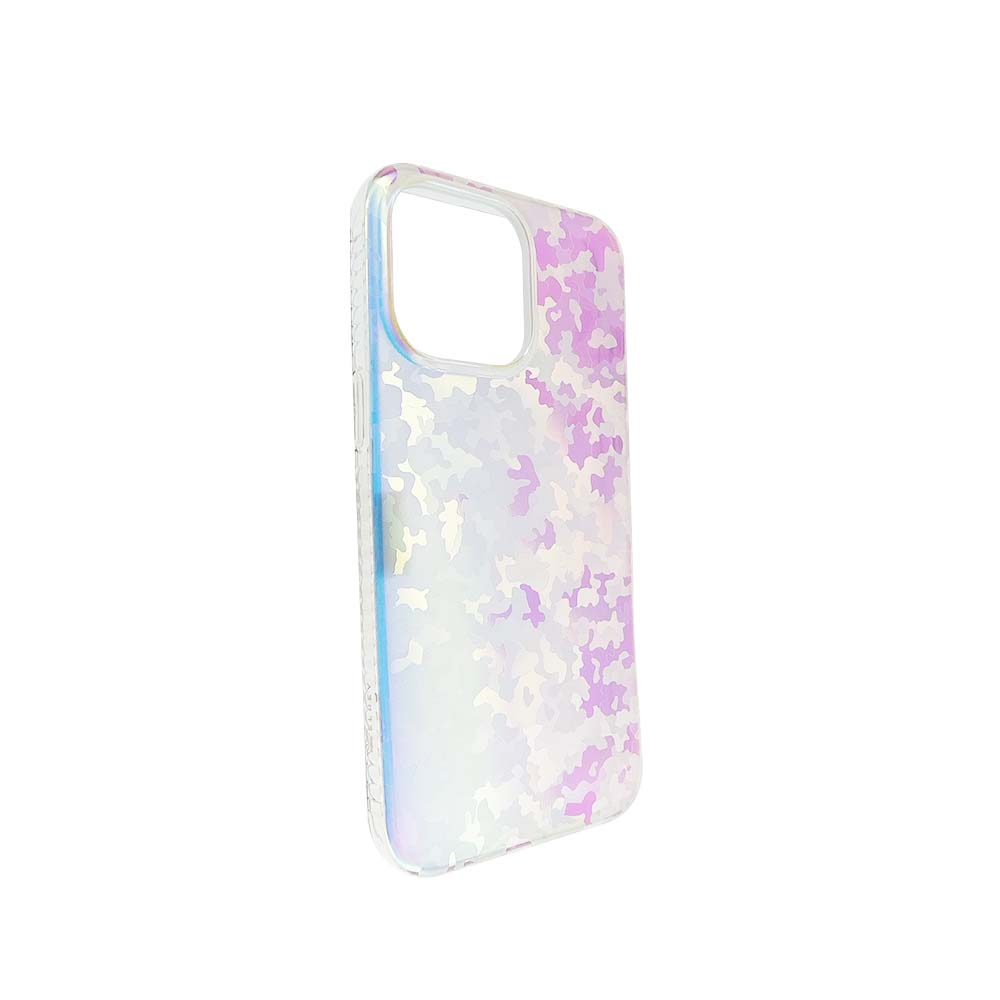 Estuche El Rey Cosmos Iphone 14 Pro Max Tornasol Camuflaje Color Multicolor