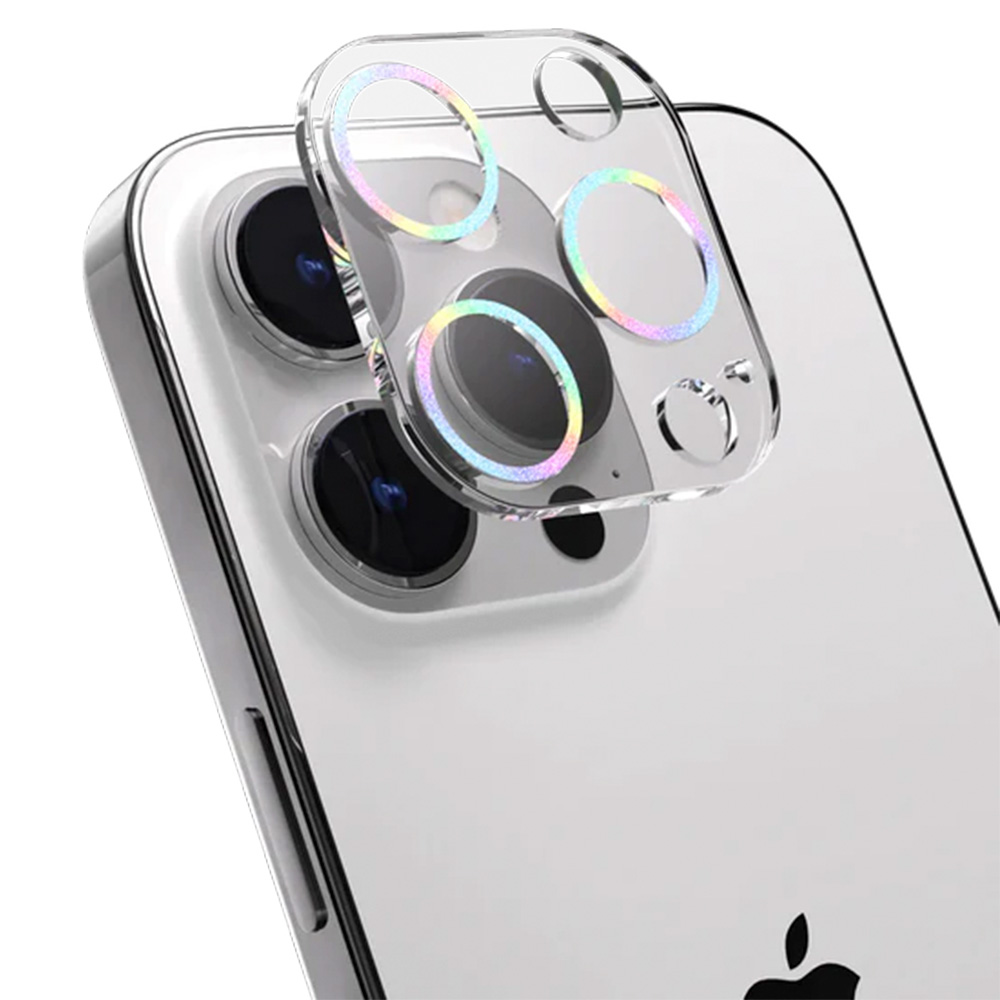 Accesorio switcheasy vidrio templado camara iphone 15 pro lensarmor color multicolor