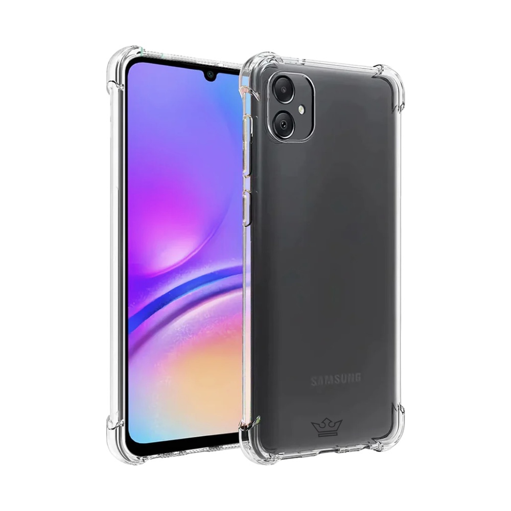 Estuche el rey hard case samsung a05s color transparente