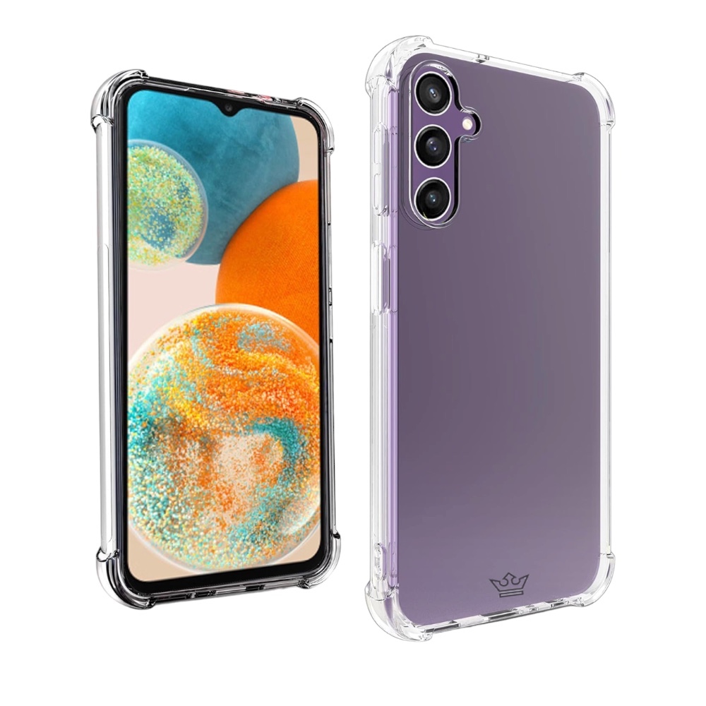 Estuche el rey hard case samsung a25 color transparente