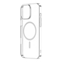 Estuche devia magsafe iphone 16 glimmer magnetic series case(pc) color gris