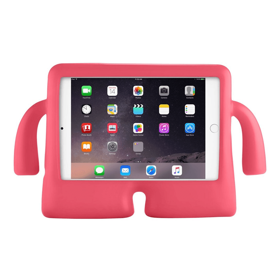 Estuche generico tpu kids ipad 1 / 2 / 3 / 4 color fucsia