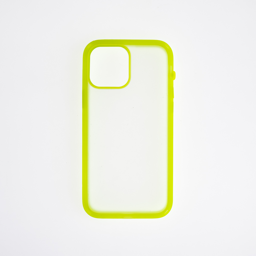 Estuche catalyst influence acabado mate iphone 13 pro max marco color verde neon