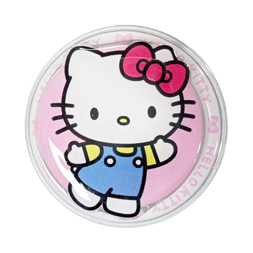 Gadget Pop Grip Magsafe Circular Hello Kitty Rosado