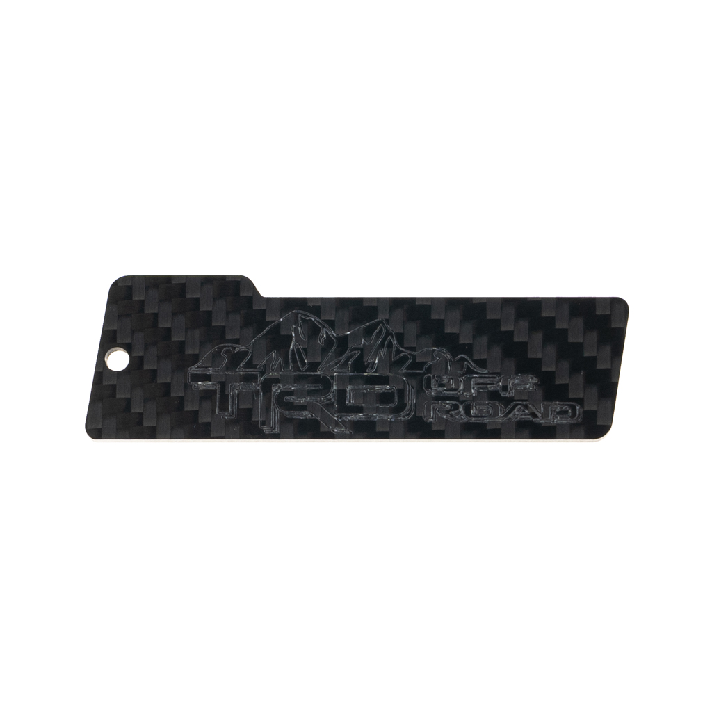 Accesorio el rey otro llavero trd off road fibra carbon