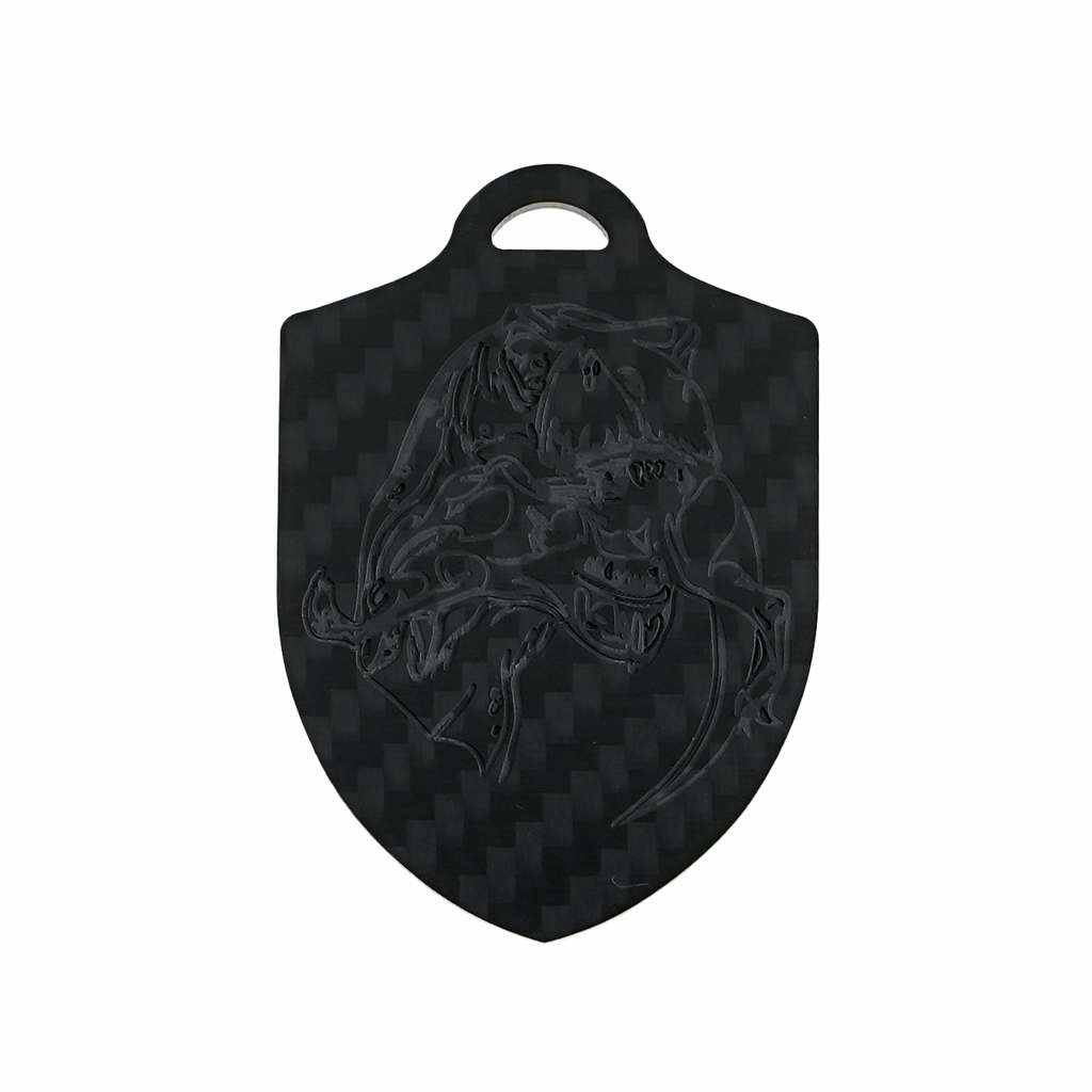 Accesorio el rey otro llavero trx dino fibra carbon