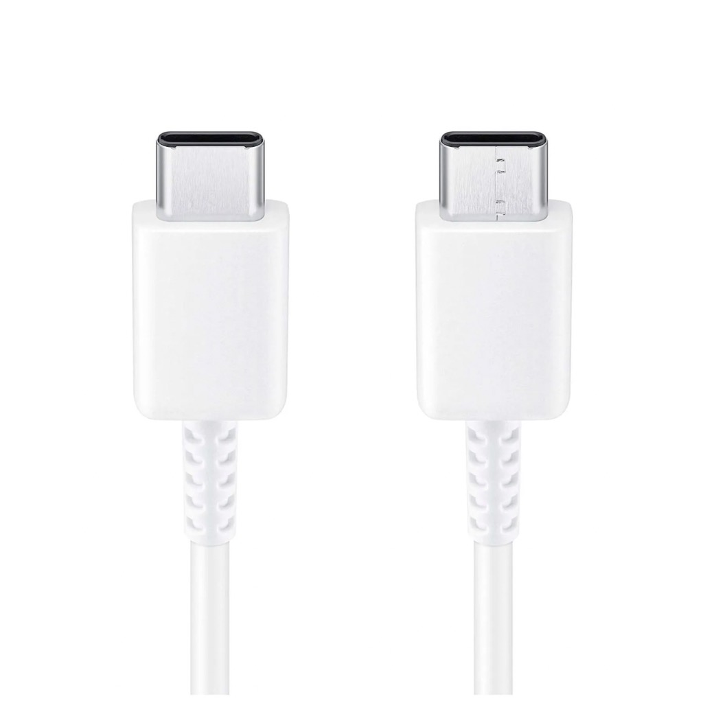 Cable generico tipoc tipo c a tipo c ultra rapido 1 metro color blanco