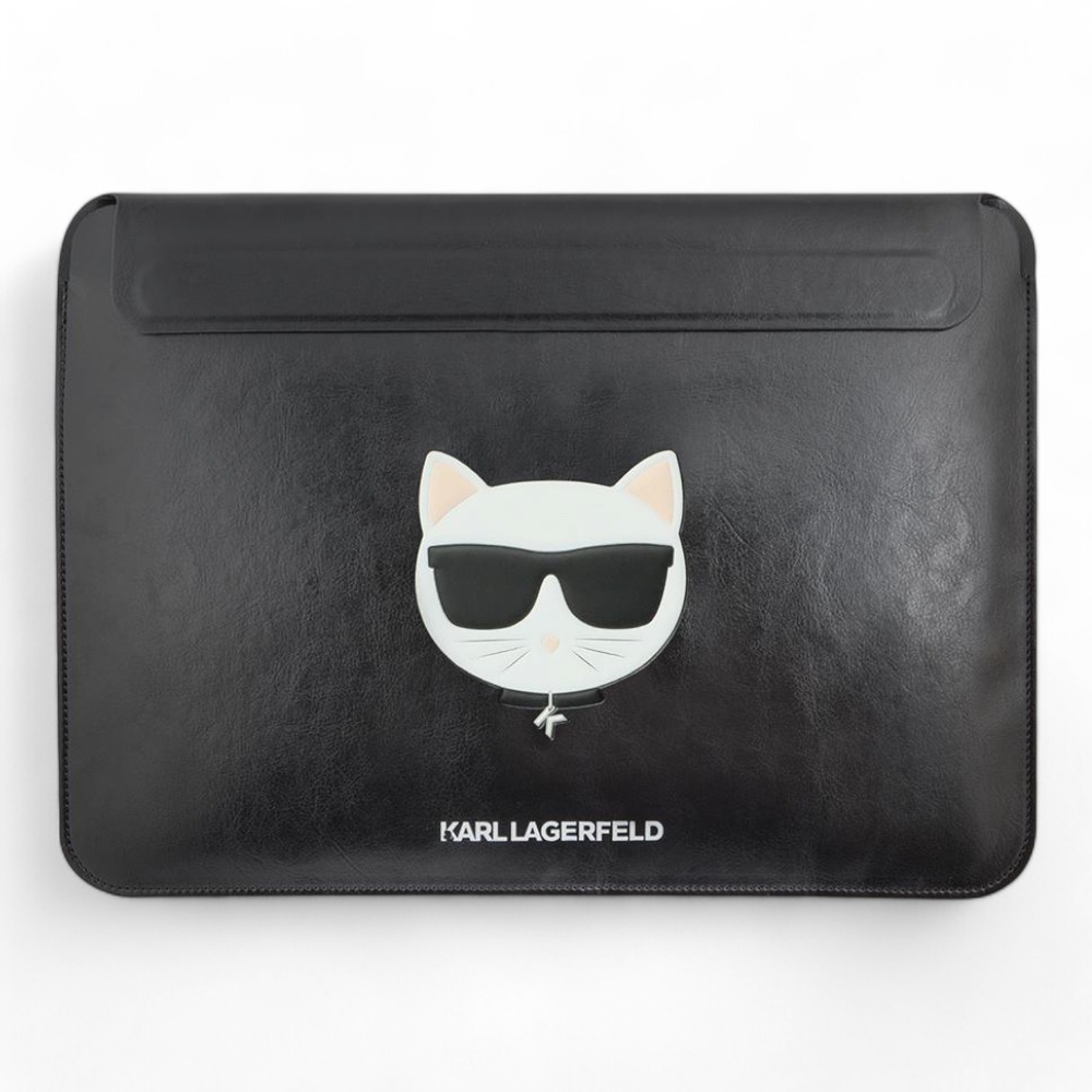 Estuche Karl Lagerfeld Comp Sleeve Choupette 13" Black Computadora 13 Inch Color Negro
