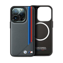 BMW hc m magsafe pu meshed tricolor stripes antracite iphone 16 pro max
