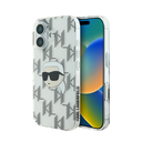 Karl Lagerfeld hc iml k. head monogram electroplated transparent iphone 16
