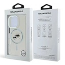 Karl Lagerfeld hc magsafe iml metal kc heads white iphone 16 pro