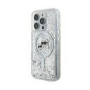 Karl Lagerfeld  hc magsafe liq. glitter kc heads transparent iphone 16