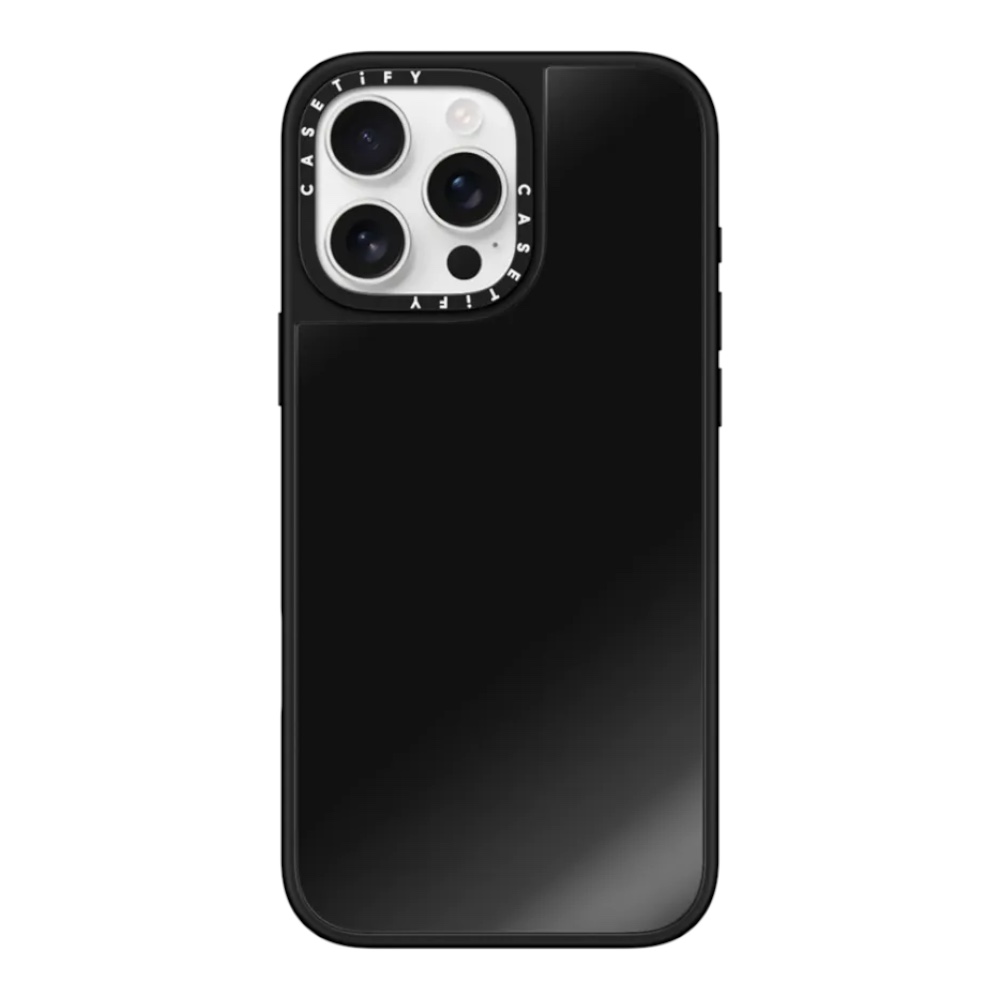 Casetify mirror marco negro iphone 16 pro max color negro