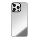 Casetify mirror marco blanco iphone 14 / 15 plus color gris