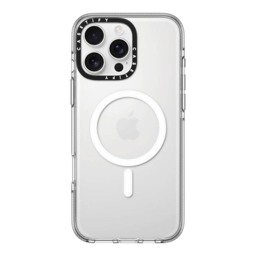 Casetify impact con magsafe iphone 16 plus transparente