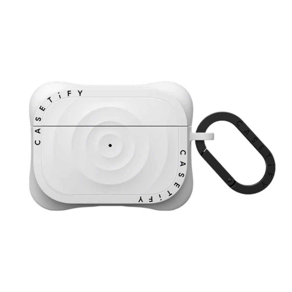 Casetify ripple airpods 3 color blanco