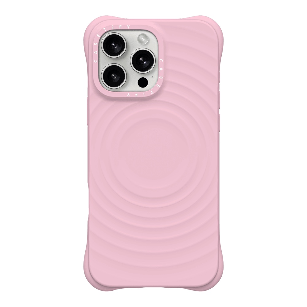 Casetify ripple iphone 15 plus / 14 plus color rosado