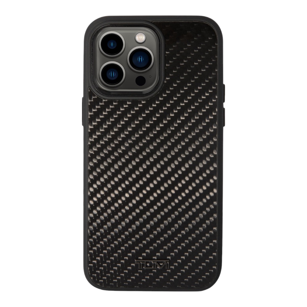 Estuche tumi skin iphone 14 pro genuine aluminum hard case color negro