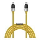 Cable sharge tipo c phantom cable c to c  color amarillo