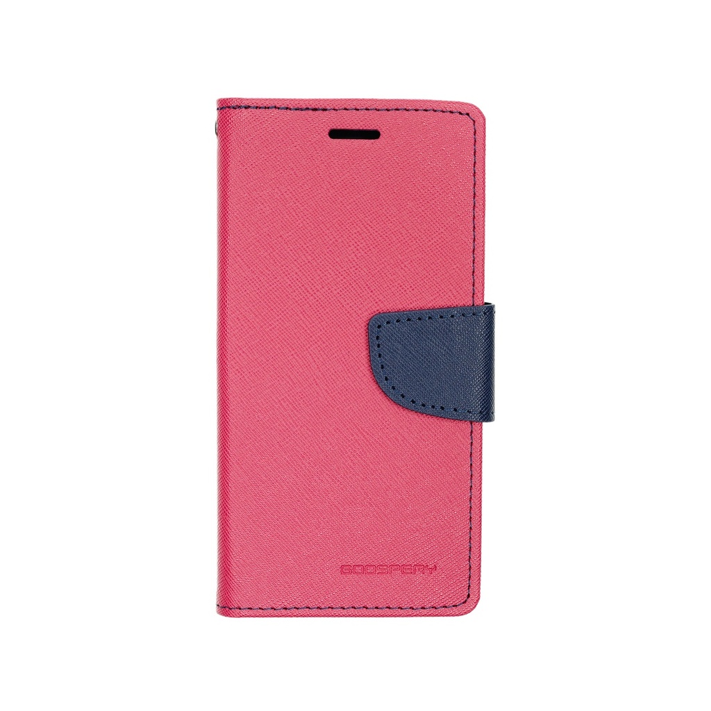 Estuche goospery fancy diary iphone x / x(5.8) color fucsia / azul marino