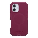 Estuche otterbox defender con magsafe y clip color corinto modelo iphone 16