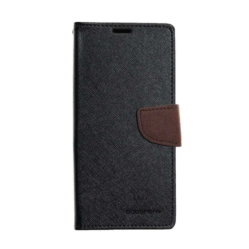 Estuche goospery fancy diary iphone xmax (6.5) color negro / café
